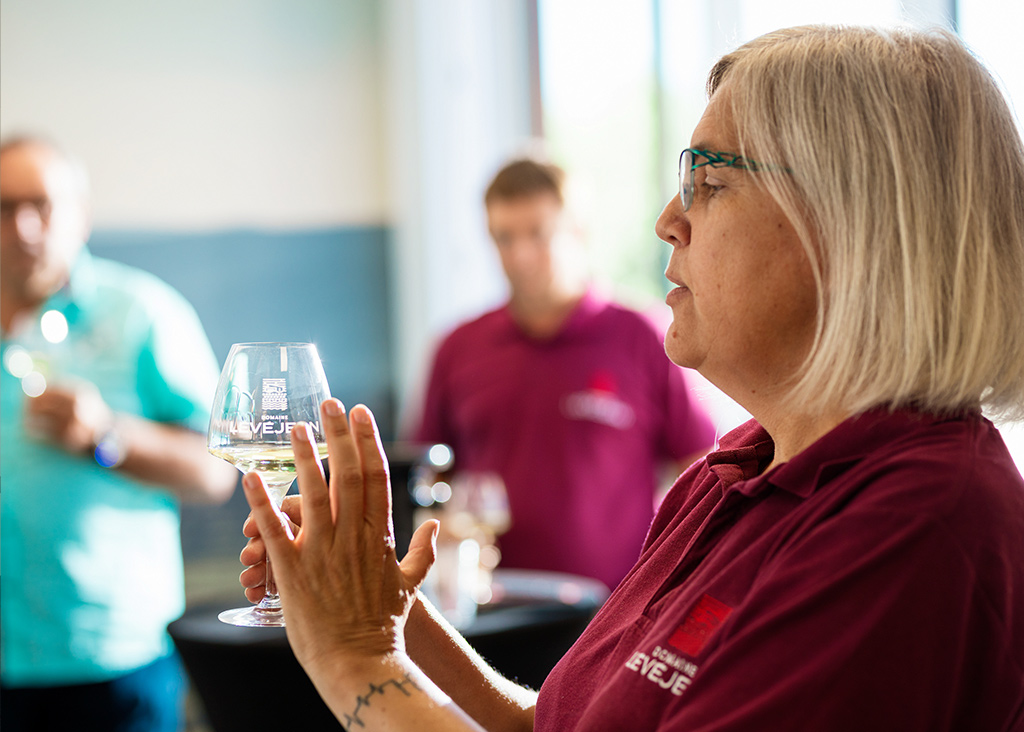 Wine tastings at Domaine Lévéjean